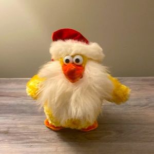 Funny Dancing Santa chicken